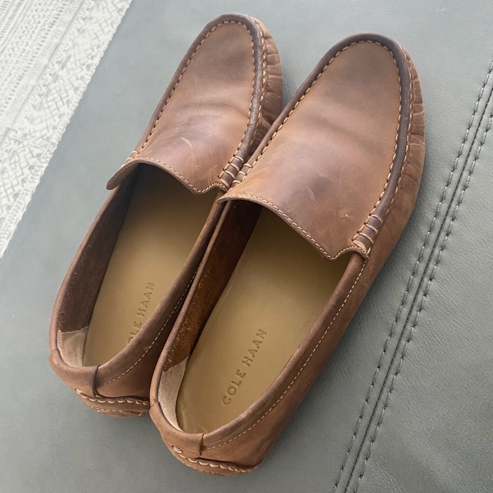 Worm once Cole Haan loafer